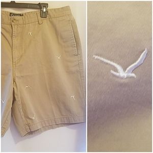 MEN'S BIRD PRINT SHORTS